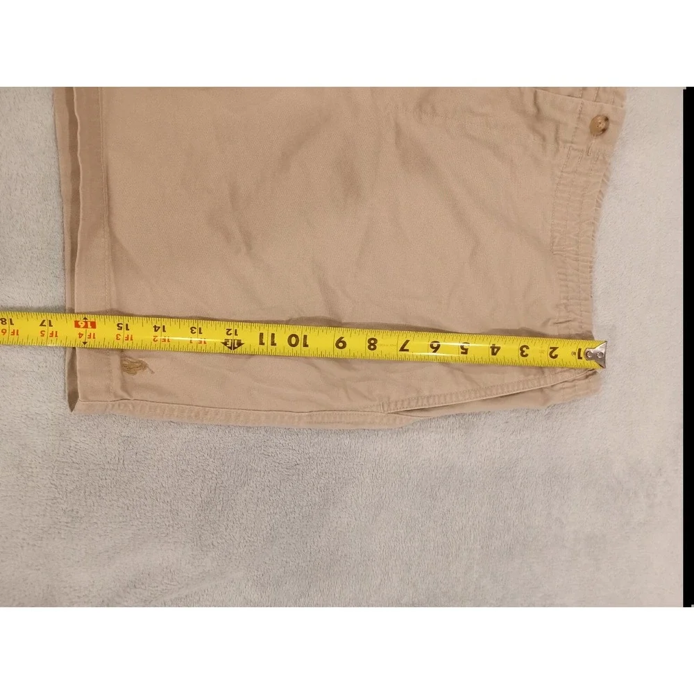 Mens Polo Ralph Lauren Stretch Classic Fit Shorts Khaki Beige XXL